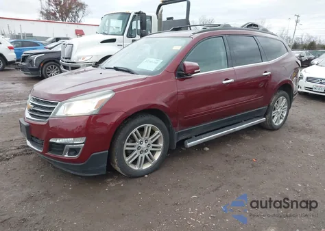 2015 Chevrolet Traverse 1Lt из США, поврежденный, VIN 1GNKVGKD7FJ387028